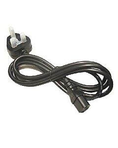 Spire UK Power Lead, Kettle Lead, Moulded Plug, 5A, 1.8 Metres