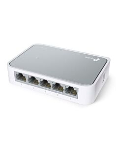 TP-LINK (TL-SF1005D V16) 5-Port 10/100Mbps Unmanaged Desktop Switch, Plastic Case