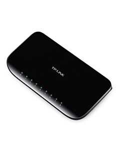 TP-LINK (TL-SG1008D) 8-Port Gigabit Unmanaged Desktop Switch, Plastic Case