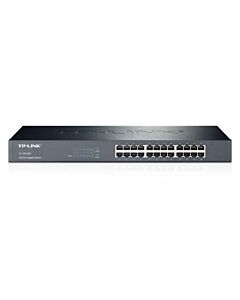 TP-LINK (TL-SG1024) 24-Port Gigabit Unmanaged  Rackmount Switch, Steel Case