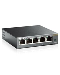 TP-LINK (TL-SG105E) 5-Port Gigabit Easy Smart Switch, Steel Case