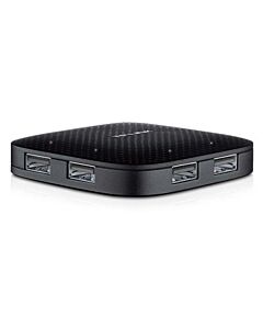 TP-LINK (UH400) Portable External 4-Port USB 3.0 Hub, Driverless, Black