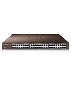 TP-LINK (TL-SG1048) 48-Port Gigabit Unmanaged Rackmount Switch, Steel Case