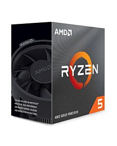 AMD Ryzen 5 4500 CPU with Wraith Stealth Cooler, AM4, 3.6GHz (4.1 Turbo), 6-Core, 65W, 11MB Cache, 7nm, 4th Gen, No Graphics