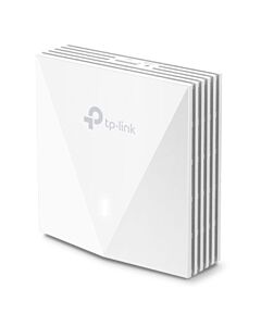 TP-LINK (EAP650-WALL) AX3000 Wall Plate Wi-Fi 6 Access Point, Dual Band, PoE, 1x GB LAN, OFDMA, Free Software