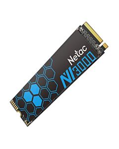 Netac 1TB NV3000 M.2 NVMe SSD, M.2 2280, PCIe3, 3D TLC NAND, R/W 3100/2100 MB/s, 200K/190K IOPS
