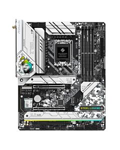 Asrock Z790 STEEL LEGEND WIFI, Intel Z790, 1700, ATX, 4 DDR5, HDMI, DP, eDP, Wi-Fi 6E, 2.5G LAN, PCIe5, RGB, 5x M.2