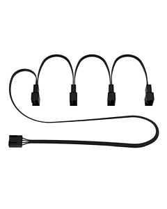 Arctic 4-pin PWM Fan Splitter Cable - PST Splitter Cable for 4 Case Fans