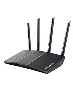 Asus (RT-AX57) AX3000 Dual Band Wi-Fi 6 Extendable Router, Free Network Security, Built-in VPN, Gaming & Streaming, AiMesh