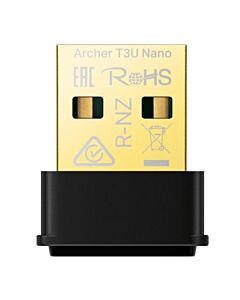 TP-LINK (Archer T3U Nano) AC1300 Wireless Dual Band Nano USB Adapter, MU-MIMO, USB2