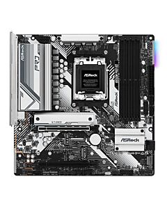 Asrock B650M PRO RS, AMD B650, AM5, Micro ATX, 4 DDR5, HDMI, DP, 2.5G LAN, PCIe4, RGB, 3x M.2