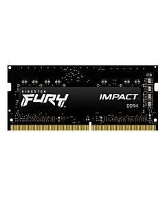 Kingston Fury Impact 8GB, DDR4, 3200MHz (PC4-25600), CL20, XMP, SODIMM Memory
