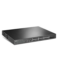 TP-LINK (SG3428XPP-M2) JetStream 24-Port 2.5GBASE-T & 4-Port 10GE SFP+ L2+ Managed Switch with 16-Port PoE+ & 8-Port PoE++, Rackmountable