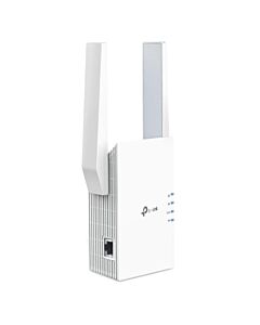 TP-LINK (RE705X) AX3000 Dual Band Mesh Wall-Plug Wi-Fi 6 Range Extender, External Antennas, EasyMesh Compatible, AP Mode, App Control
