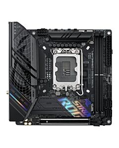 Asus ROG STRIX B760-I GAMING WIFI, Intel B760, 1700, Mini ITX, 2 DDR5, HDMI, DP, Wi-Fi 6E, 2.5G LAN, PCIe5, RGB, 2x M.2