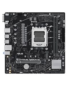 Asus PRIME A620M-E-CSM - Corporate Stable Model, AMD A620, AM5, Micro ATX, 2 DDR5, VGA, HDMI, DP, GB LAN, PCIe4, 1x M.2