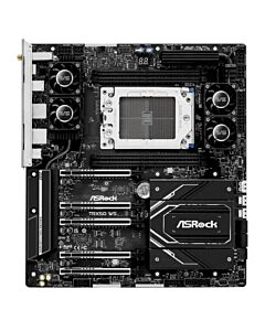 Asrock TRX50 WS, Workstation, AMD TRX50, sTR5, EATX, 4 DDR5 ECC, Wi-Fi 6E, 10G & 2.5G LAN, SlimSAS, MCIO,  PCIe5, 2x M.2