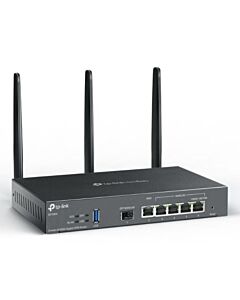 TP-LINK (ER706W) Omada AX3000 Gigabit VPN Wi-Fi Router, Dual Band, 6x GB Ports, USB 3.0, Mesh Technology, Abundant Security Features