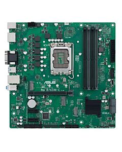 Asus PRO B760M-C-CSM - Corporate Stable Model, Intel B760, 1700, Micro ATX, 4 DDR5, VGA, HDMI, 2 DP, GB LAN, PCIe4, 2x M.2