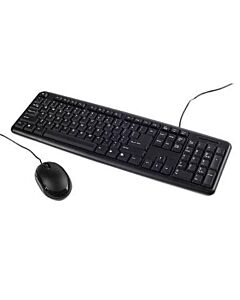 Spire LK-500 Wired Keyboard and Mouse Desktop Kit, USB, Multimedia, Retail