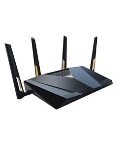 Asus (RT-BE88U) BE7200 Dual Band Wi-Fi 7 AiMesh Extendable Performance Router, 2x 10G Ports, 2.5G Ports, 4K-QAM, MLO, AiMesh