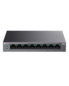 TP-LINK (LS108GP) 8-Port Gigabit Desktop LiteWave Switch with 8-Port PoE+, Metal Casing