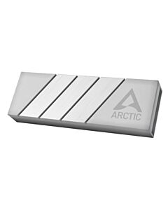 ARCTIC M2 Pro (Silver) M.2 SSD Heatsink, For Single & Double Sided M.2 2280 Modules, Thermal Pads Included