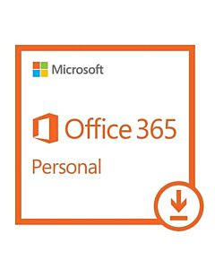 Microsoft Office 365 Personal, 1 Licence via email, 1 User, Up to 5 Devices, 1 Year Subscription, Electronic Download