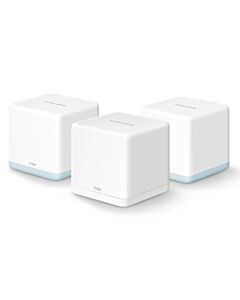 Mercusys (Halo H32G 3-Pack) AC1200 Whole-Home Mesh Wi-Fi System, Dual Band, AP Mode