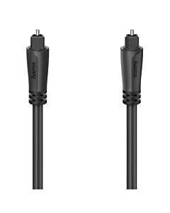 Hama Audio Optical Fibre Cable, ODT Plug (Toslink), 1.5 Metre