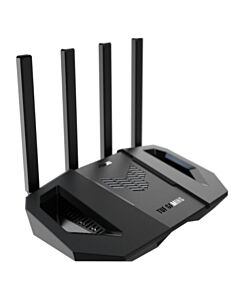 Asus (TUF-BE3600) TUF Gaming BE3600 Dual Band Wi-Fi 7 Gaming Router, 2.5G WAN, 4x GB LAN, 4K-QAM Modulation, AiMesh