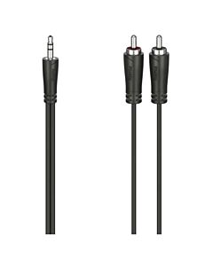 Hama 3.5mm Jack Plug to 2x RCA Plugs, 5 Metre