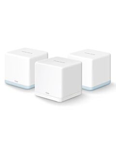 Mercusys (HALO H1200G 3-Pack) AC1200 Whole-Home Mesh Wi-Fi System, Dual Band, AP Mode