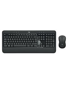 Logitech MK540 Advanced Wireless Keyboard and Mouse Desktop Kit, Spill Resistant
