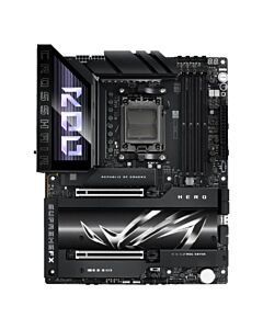Asus ROG CROSSHAIR X870E HERO, AMD X870E, AM5, ATX, 4 DDR5, HDMI, 2 USB4, Wi-Fi 7, 5G & 2.5G LAN, PD 60W, RGB, 5x M.2