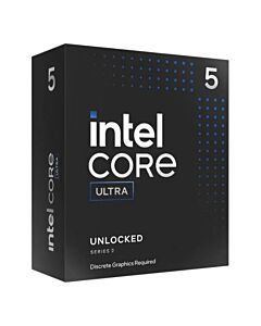Intel Core Ultra 5 245KF CPU, 1851, 5.2GHz Turbo, 14-Core, 125W (159W Turbo), 24MB Cache, Unlocked, Arrow Lake, No Graphics, NO HEATSINK/FAN