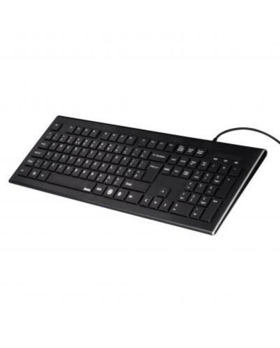 Hama Cortino Wired Keyboard/Mouse Set BLK