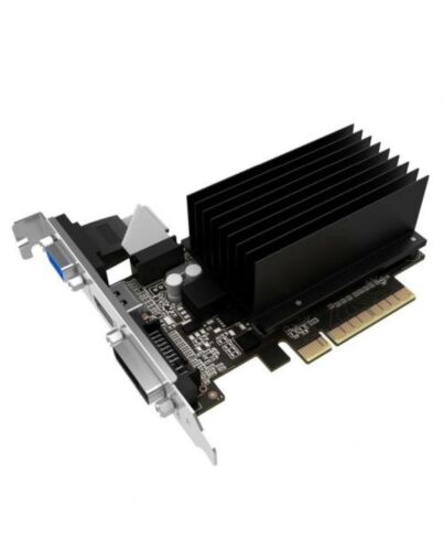 Palit GT710, 2GB DDR3, PCIe2, VGA, DVI, HDMI, Silent, 954MHz Clock, Low Profile (No Bracket)