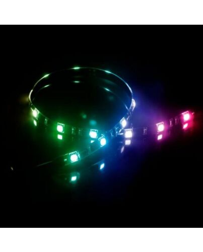 Akasa Vegas MB RGB LED Light Strip, 50cm, 12V, Molex 4 Pin, Magnetic Backing, Aura Sync Compatible
