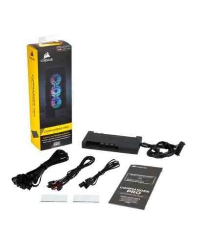 Corsair Commander PRO Digital Fan & RGB Lighting Controller, Supports up to 6 Fans, 4 Temp. Sensors, 8 RGB Strips