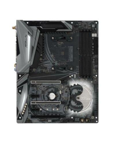 Asrock X470 TAICHI ULTIMATE, AMD X470, AM4, ATX, DDR4, HDMI, SLI/XFire, Wi-Fi, 10GB LAN, RGB Lighting, M.2