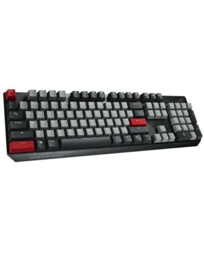 Asus Strix SCOPE PBT Wired Mechanical Gaming Keyboard, Cherry MX Red, Xccurate Ctrl Key, PBT keycaps, Stealth Key, Aluminium Frame, Ergonomic Wrist Rest