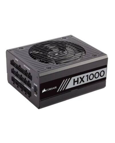 Corsair 1000W Professional HX Series HX1000 PSU, Fluid Dynamic Fan, Fully Modular, 80+ Platinum