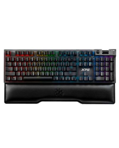 ADATA XPG Summoner Mechanical Gaming Keyboard, Cherry MX RGB, RGB Lighting Effects, Detachable Wrist Rest, 100% Anti-Ghosting