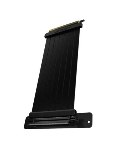 Asus RS200 ROG STRIX 240mm PCIe x16 Riser Cable with 90 Degree Adapter, SafeSlot Design, EMI Shielding