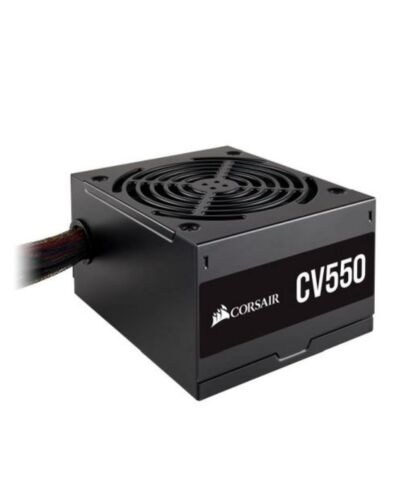 Corsair 550W CV Series CV550 PSU, Sleeve Bearing Fan, Fully Wired, 80+ Bronze