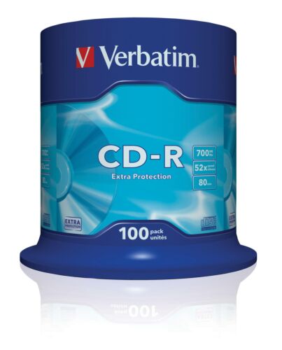 Verbatim CD-R 52x 100pk Spindle