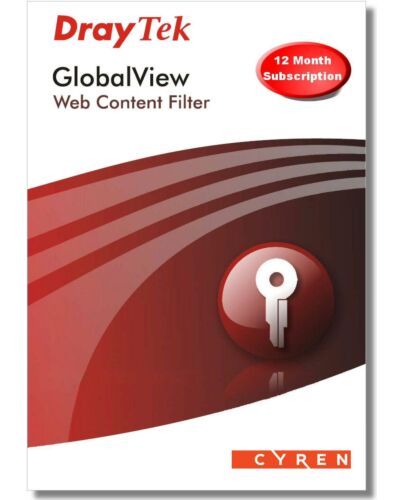 DrayTek Globalview WCF S 12 Months Card