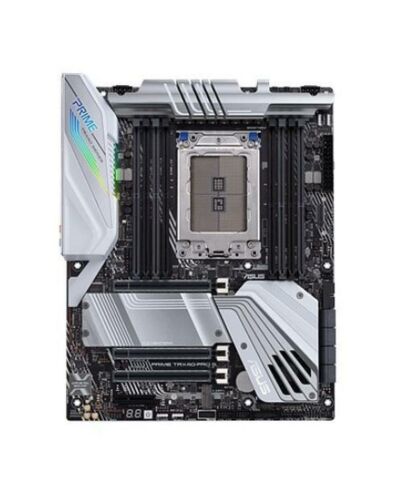 Asus PRIME TRX40-PRO S, AMD TRX40, sTRX40, ATX, 8 DDR4, XFire/SLI, RGB Lighting, M.2, Robust Power, 64 Core CPU Support