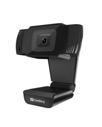 Sandberg USB Webcam, 480p, Mic, Auto Light Correction, 30 Rotatable, 5 Year Warranty